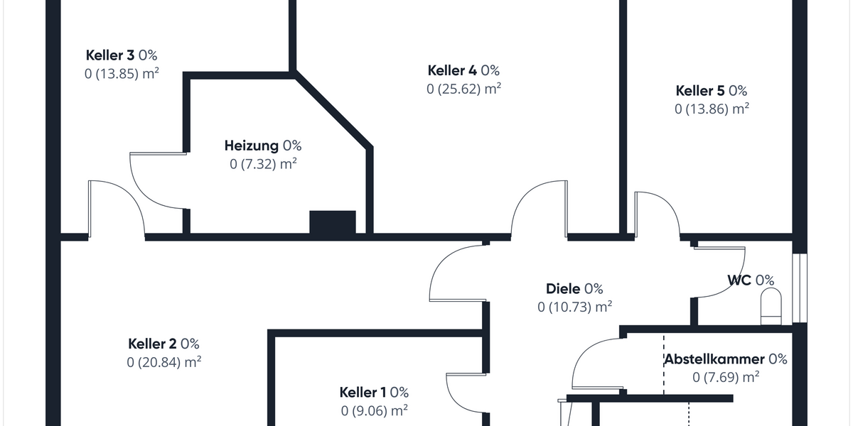 Grundriss Keller